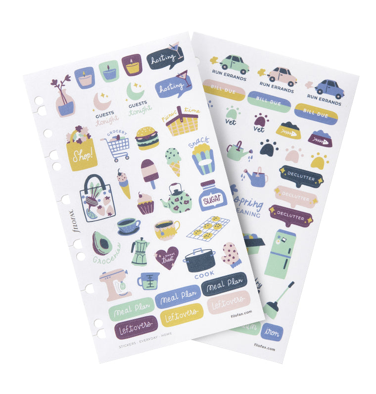 Everyday Home Stickers by Filofax