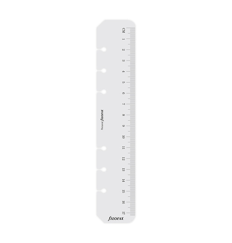 Filofax Ruler Ruler Page Marker Transparent Personal - Filofax – Filofax UK