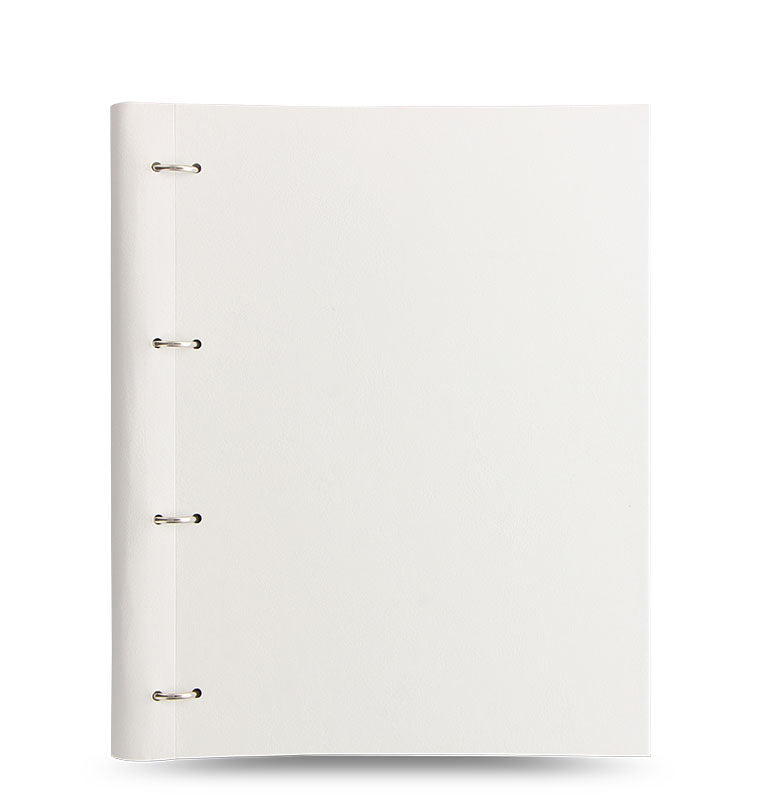 Clipbook Classic Monochrome A4 Notebook White