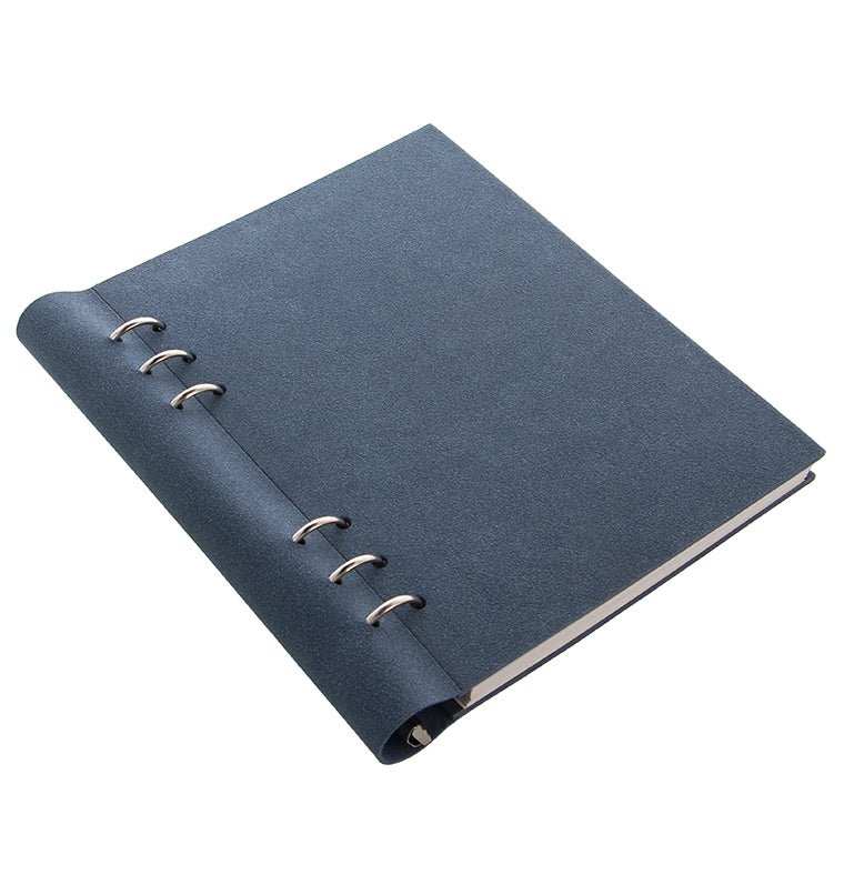 Clipbook Architexture A5 Notebook Blue Suede
