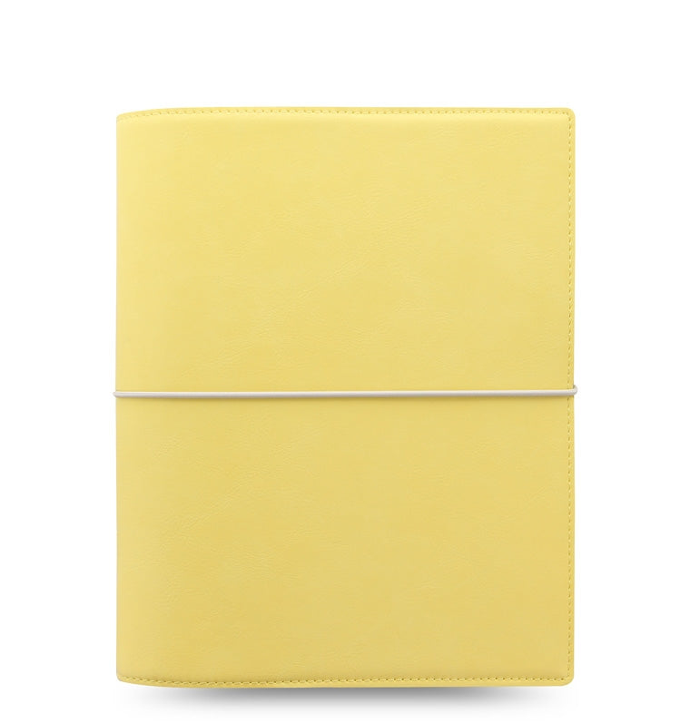 Domino Soft A5 Organiser in Lemon