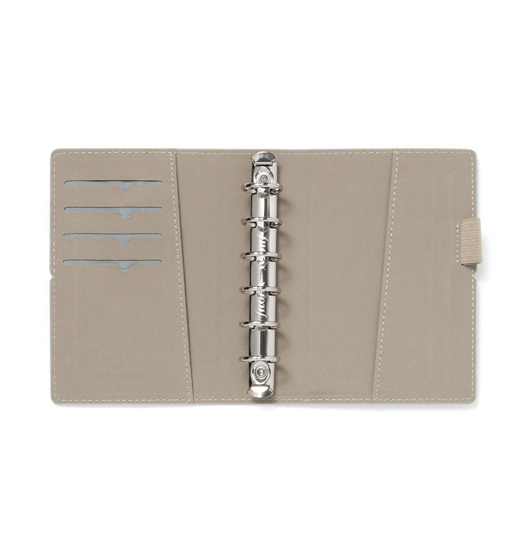 Domino Grey Pocket Organiser, open view