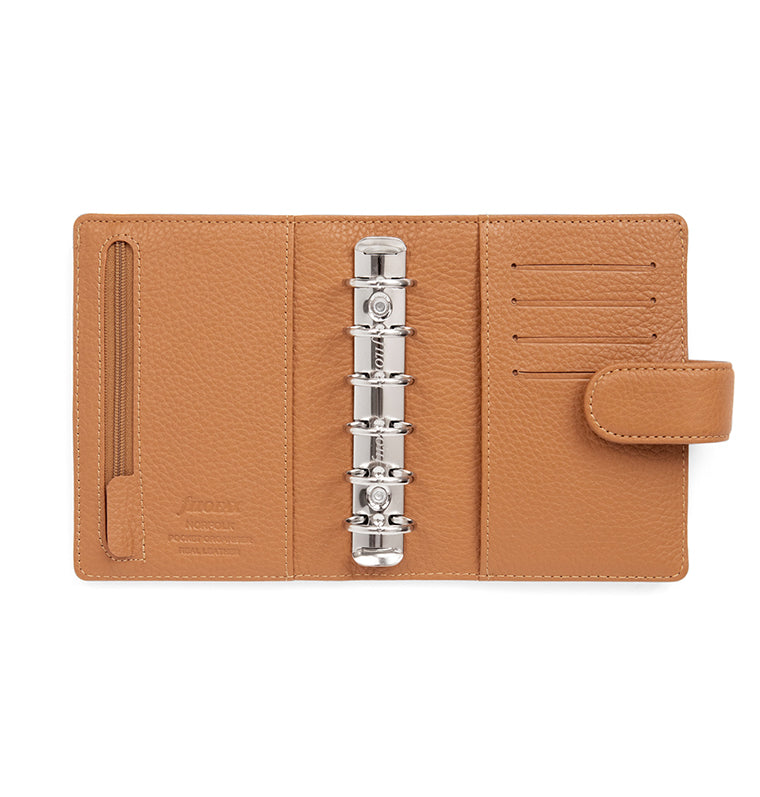 Filofax Pocket Norfolk Organizer - Zacht Volnerf Leder Met Weekagenda 2025