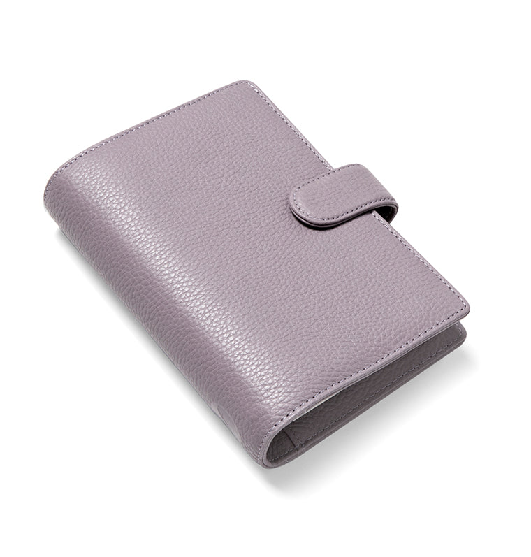 Filofax Norfolk Personal Leather Organiser in Lavender Purple