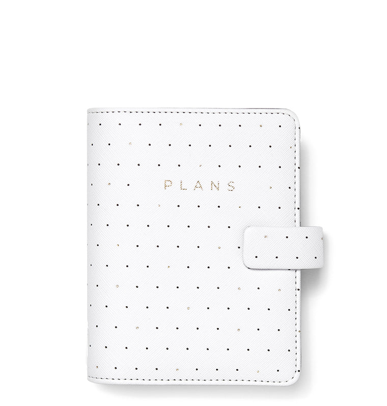 Filofax Moonlight Pocket Organiser in White