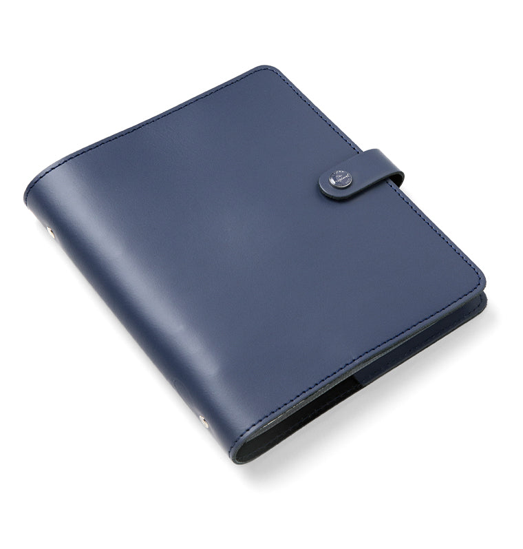 Filofax The Original A5 Leather Organiser in Midnight Blue
