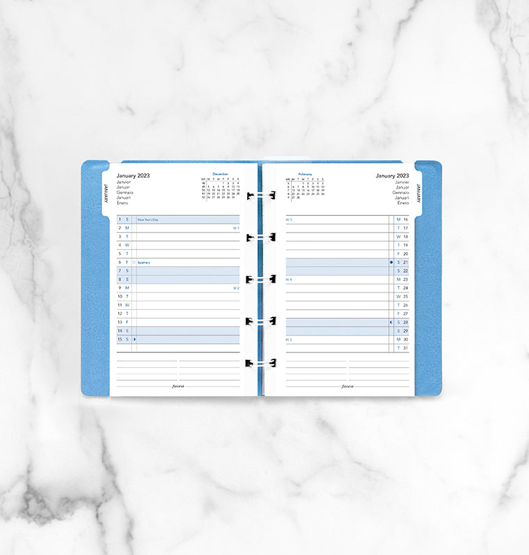 2023 Personal Size Weekly & Monthly Calendar Refill