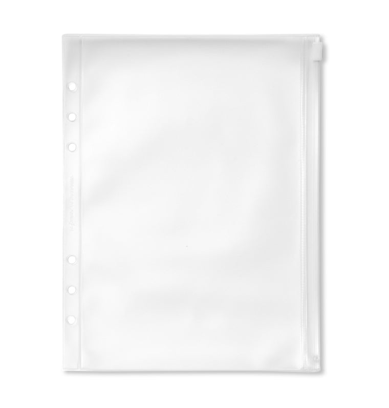 Filofax Zip Closure Envelope - A5 - extra storage for organisers and clipbook