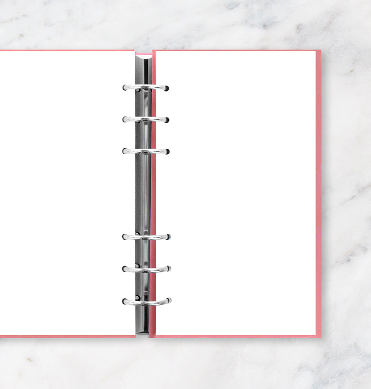 Filofax Clipbook Plain Notepaper Refill - Personal Size