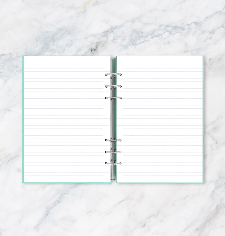 Clipbook Ruled Notepaper Refill - A5 size -  by Filofax