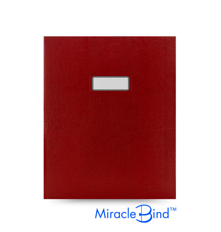 MiracleBind A5 Notebook Red