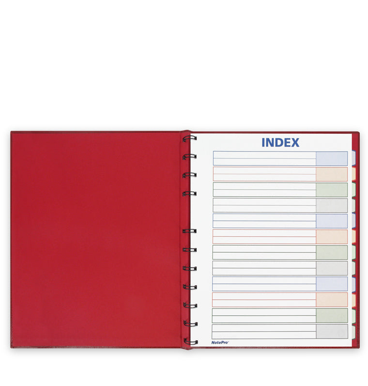 Filfox A4 Notebook Ruler NotePro A4 Notebook – Filofax UK
