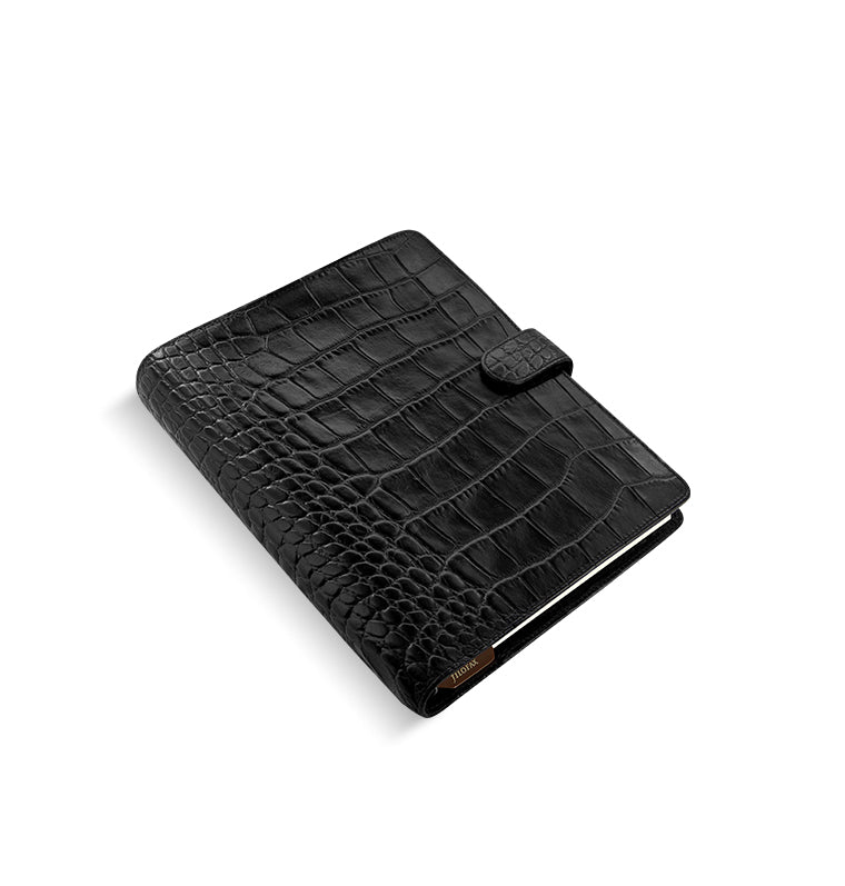 Classic Croc A5 Leather Organiser | Filofax – Filofax UK