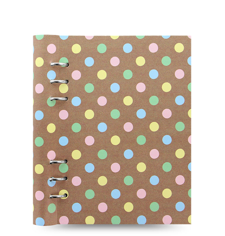Clipbook Patterns A5 Notebook Pastel Spots