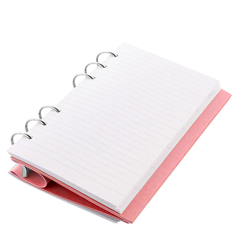 Clipbook Classic Pastels Personal Notebook Rose