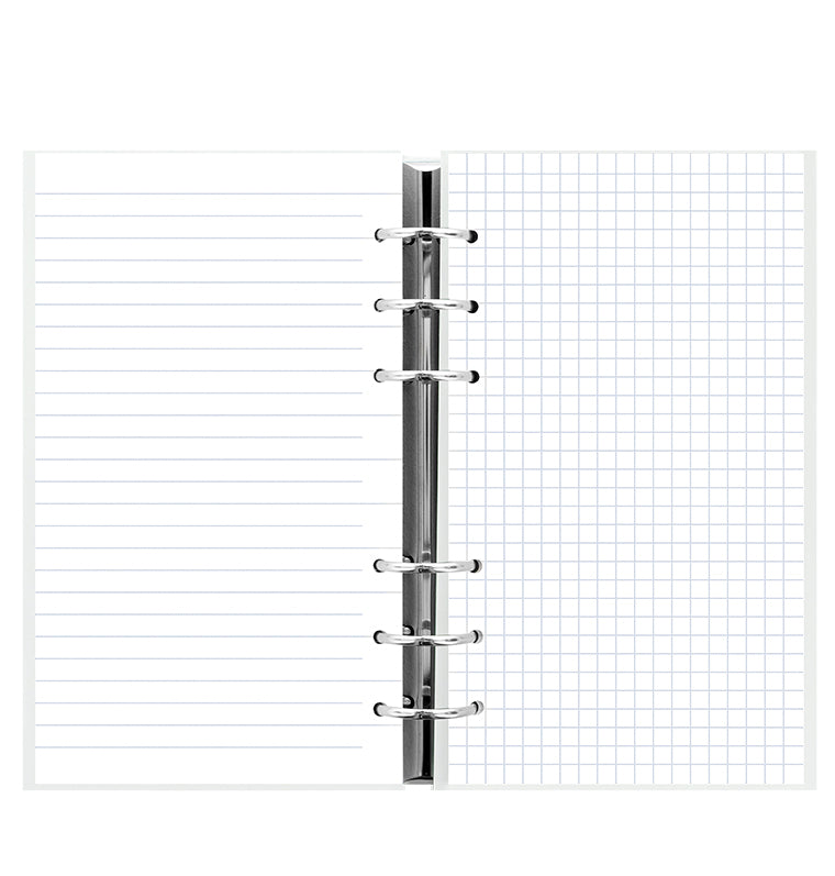 Clipbook Classic Monochrome Personal Notebook White