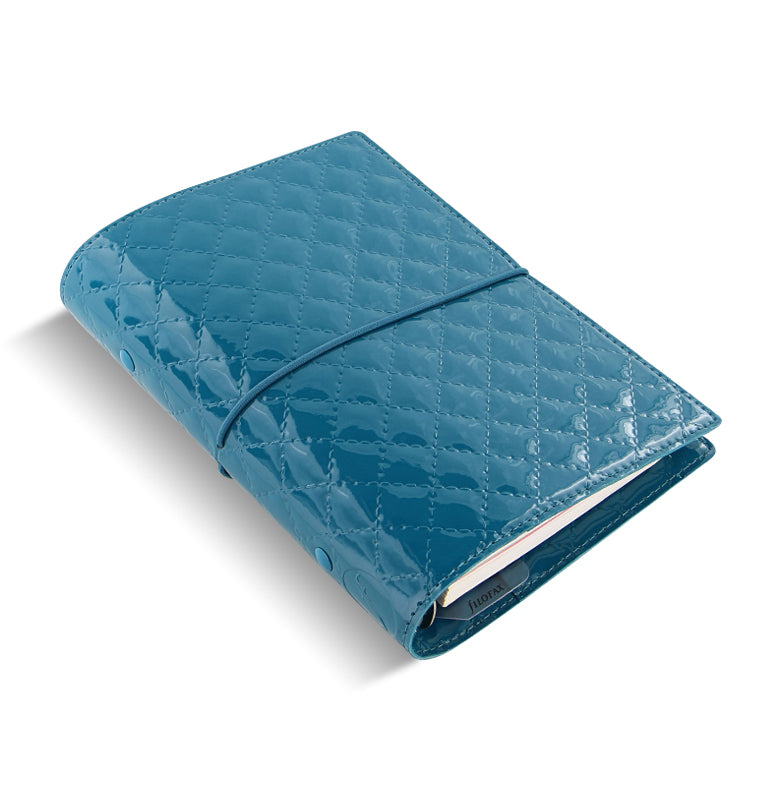 Domino Luxe Teal Personal Organiser by Filofax