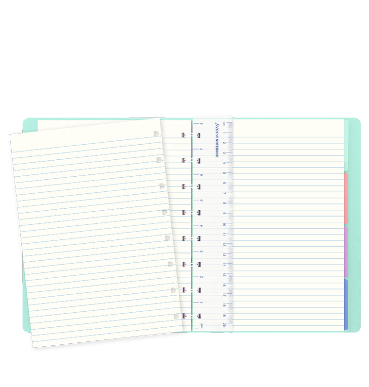 Classic Pastels A5 Refillable Notebook Duck Egg