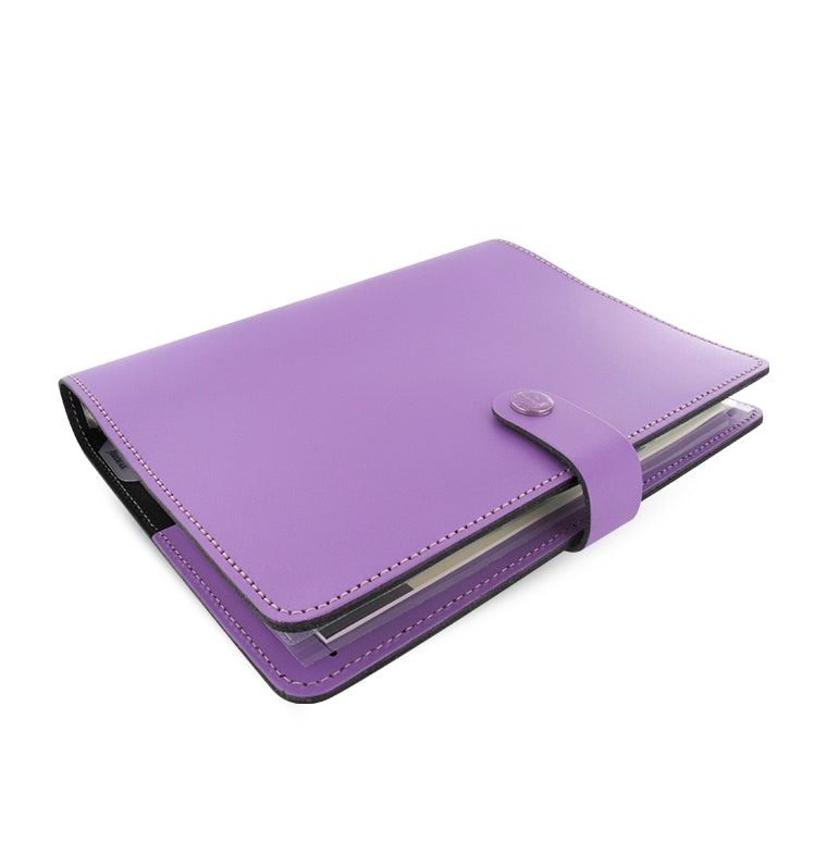 Filofax The Original A5 Leather Organiser Lilac Purple