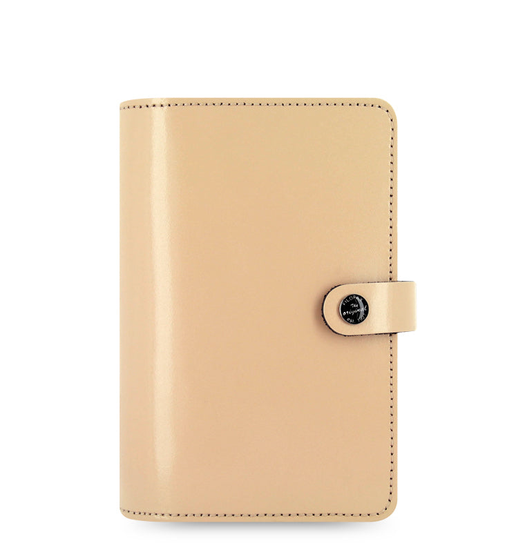 The Original Personal Patent Leather Organiser Beige Nude