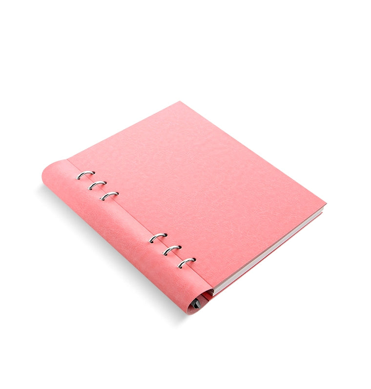 Clipbook Classic Pastels A5 Notebook Rose