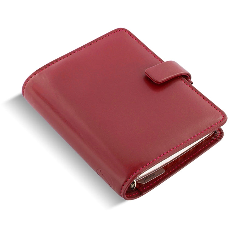 Metropol Pocket Organiser by Filofax Red
