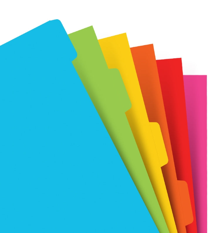 Bright A5 Dividers