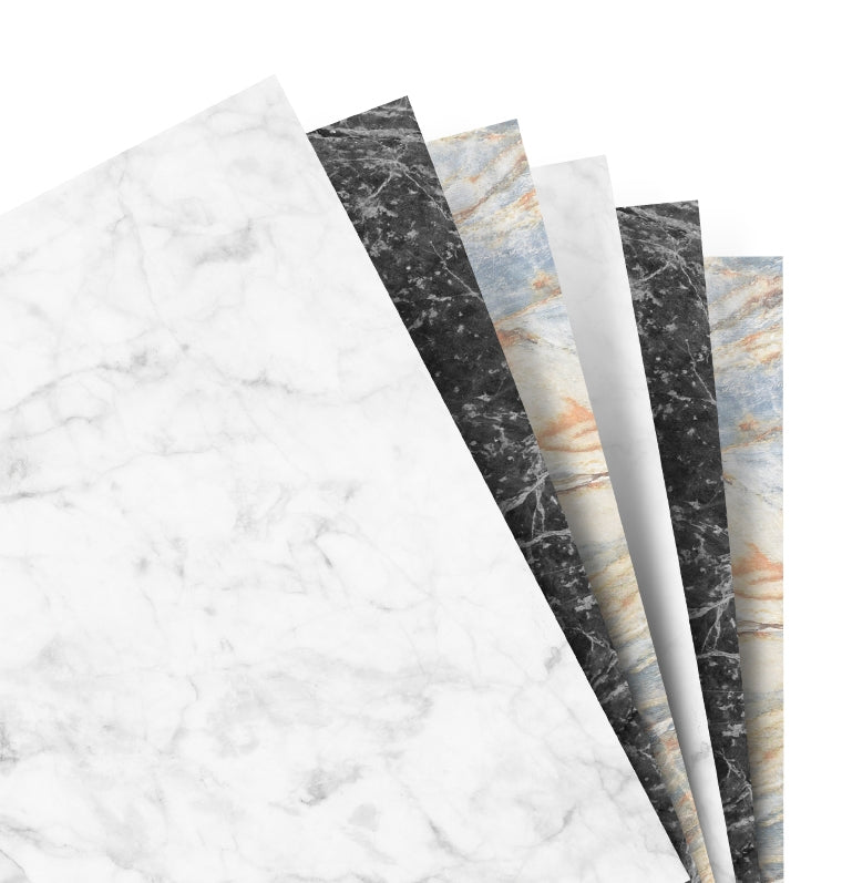 Marble Plain Notepaper Refill - Personal