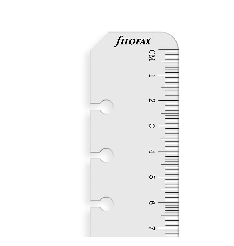 Ruler Page Marker Transparent Personal - Filofax – Filofax UK