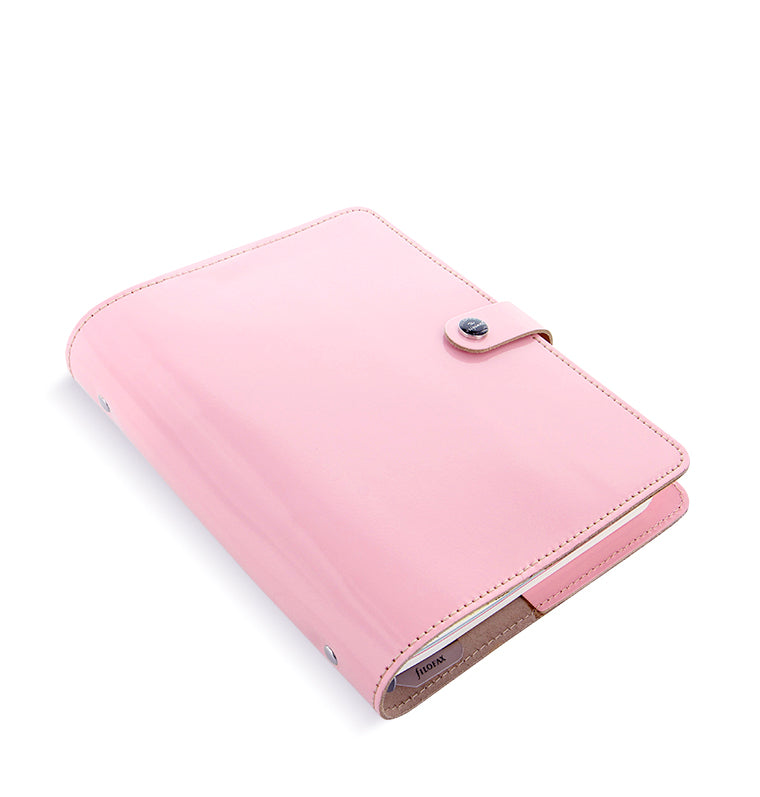 The Original Patent A5 Leather Organiser Rose