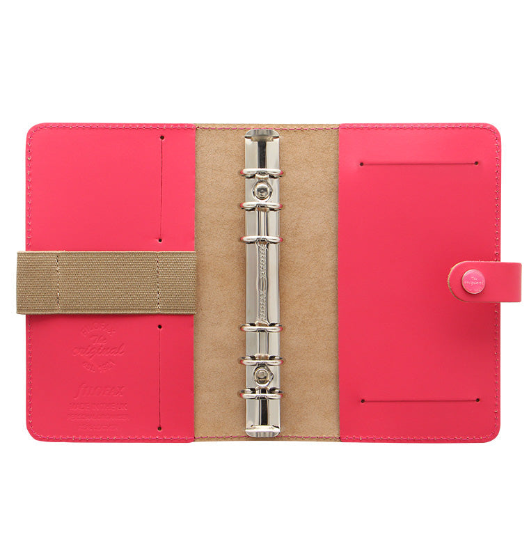 The Original Personal Leather Organiser Coral